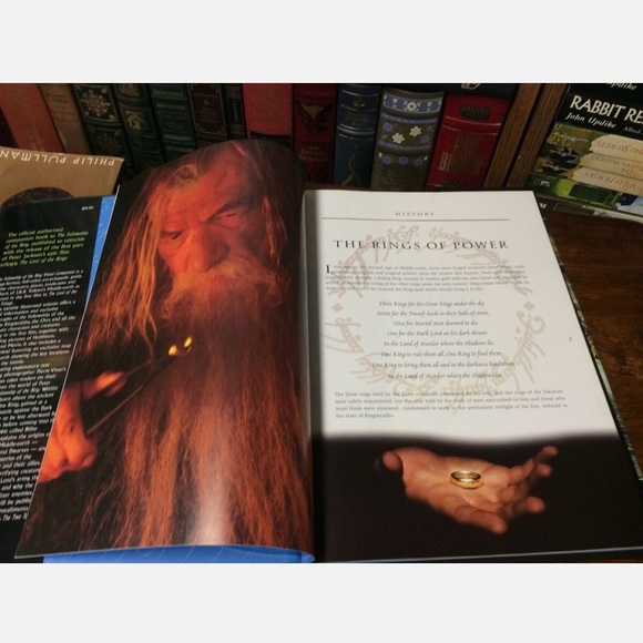 💝 The Lord of The Rings Fellowship Of The Ring Visual Companion by Jude Fisher - Picture 3 of 9